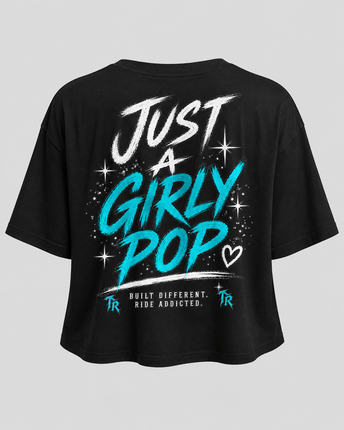 Just a Girly Pop Crop Top
